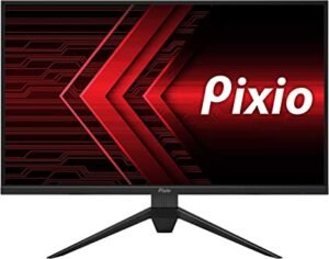 Pixio PX277 Prime 27 inch 165Hz IPS HDR WQHD 2560 x 1440 Wide Screen Display 1440p 165Hz 144Hz Flat FreeSync Esports, 27 inch Gaming Monitor