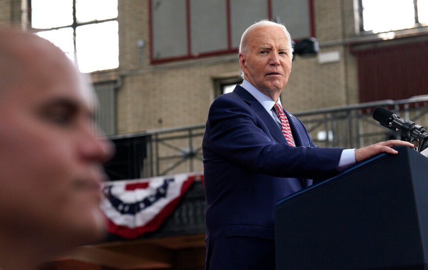 Biden Goes After Trump’s Felon Status at Connecticut Fund-Raiser