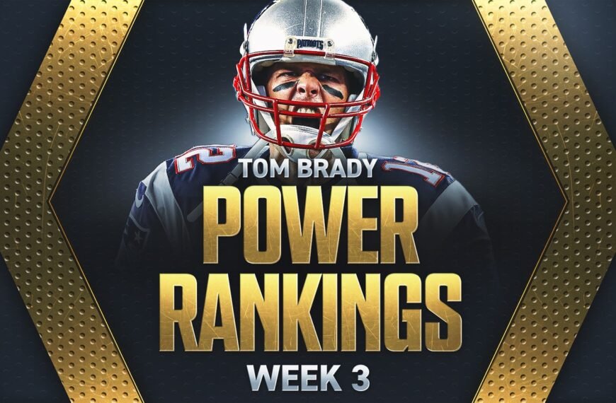 Tom Brady’s Power Rankings: Vikings, Seahawks jump into Top 5