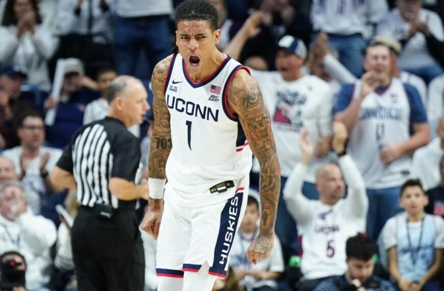 UConn re-enters top 10 in men’s basketball Power 37 rankings