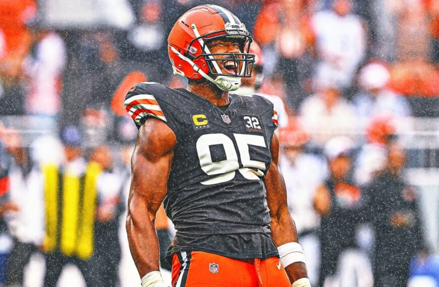 Myles Garrett’s message to struggling Browns: “I’m not trying to rebuild.”