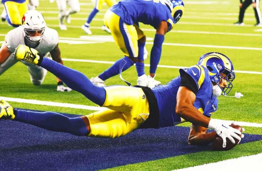 Ahkello Witherspoon’s last-minute interception preserves Rams’ win over Cardinals