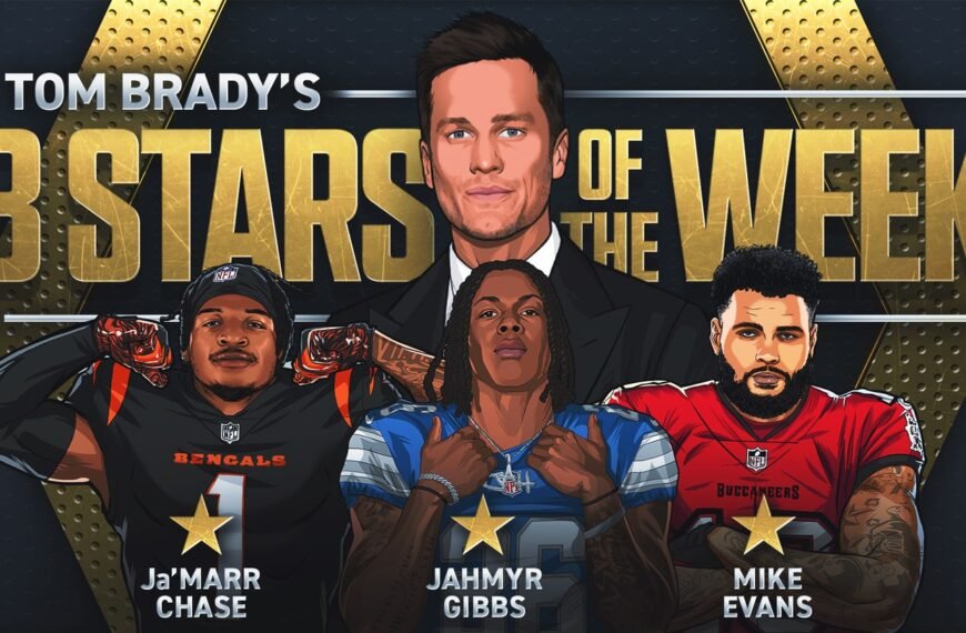 Tom Brady’s 3 Stars of Week 18, including Lions’ Jahmyr Gibbs